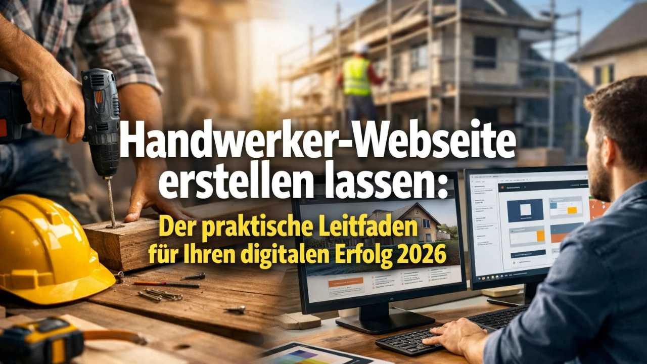 Handwerker-Webseite erstellen lassen