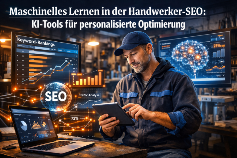 Maschinelles Lernen in der Handwerker-SEO: KI-Tools für personalisierte Optimierung
