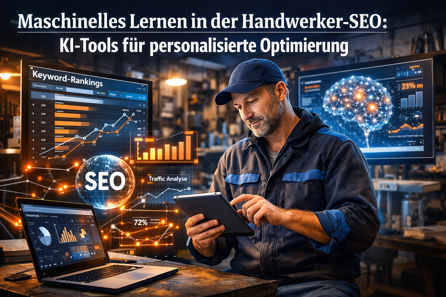 Maschinelles Lernen in der Handwerker-SEO: KI-Tools für personalisierte Optimierung