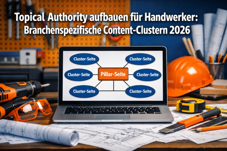 Topical Authority aufbauen für Handwerker: Branchenspezifische Content-Clustern 2026