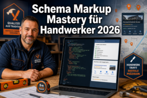 Schema Markup Mastery für Handwerker 2026: Lokale Rankings mit Structured Data wie LocalBusiness und ProfessionalService boosten