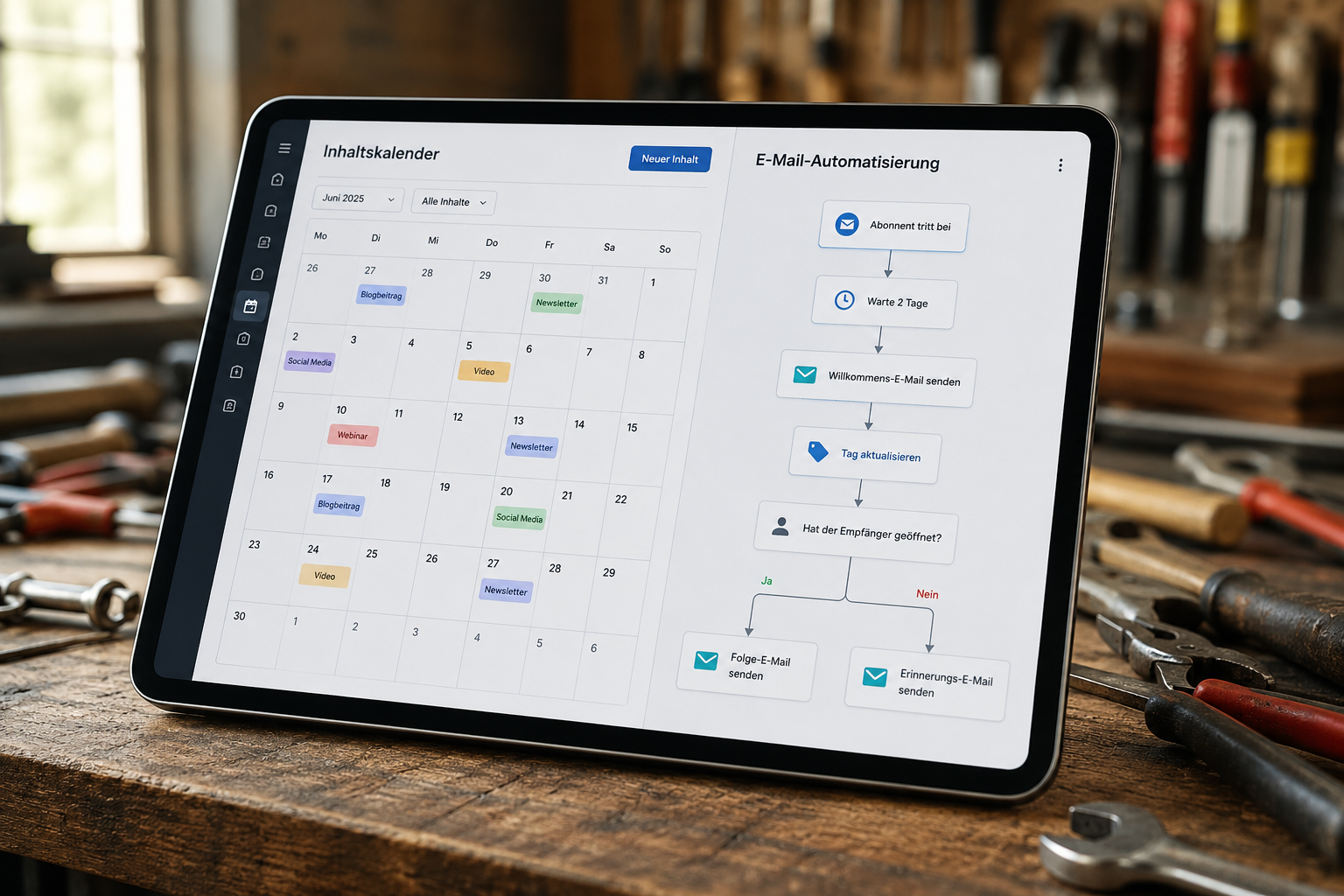 Automatisierungstools für Handwerker-Marketing: Was lohnt sich?