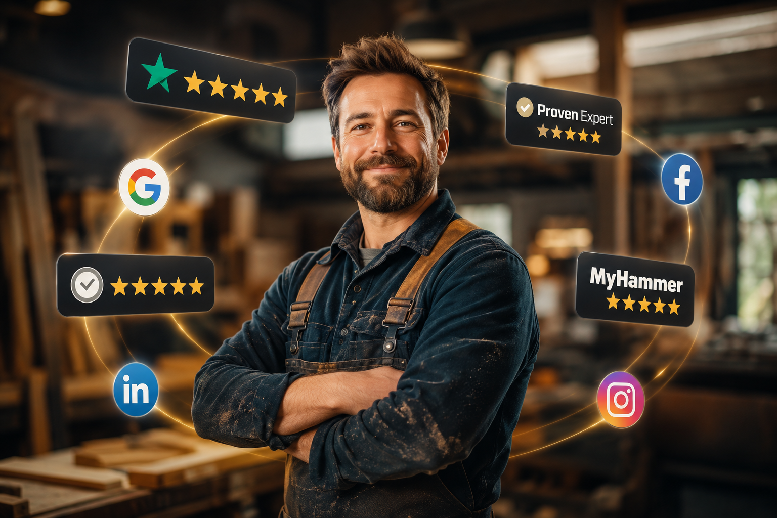 Bewertungen für Handwerker systematisch aufbauen: Review-Management jenseits von Google