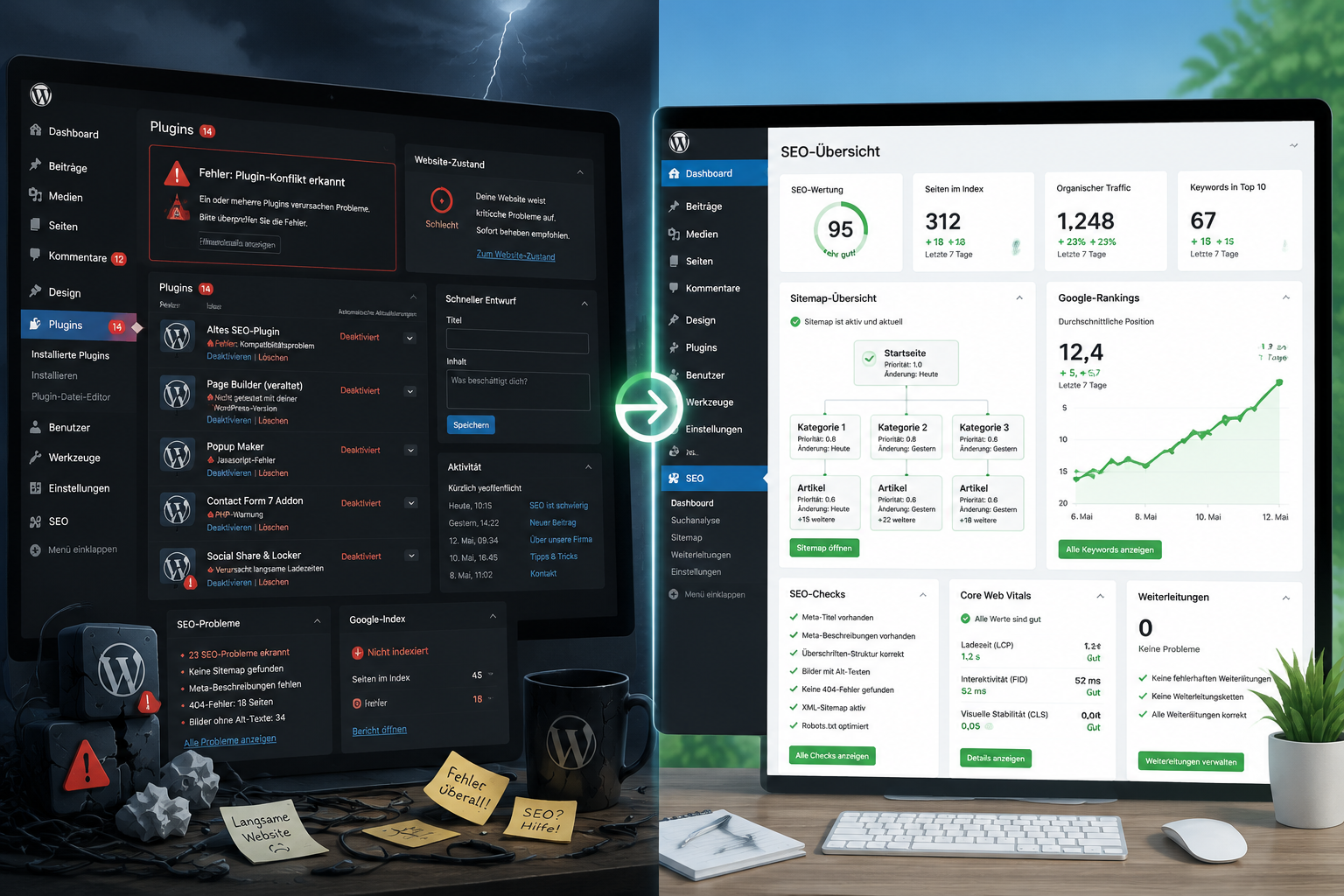 Die besten WordPress SEO Plugins 2026