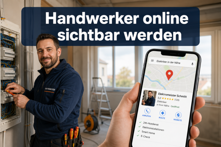 Handwerker online sichtbar werden