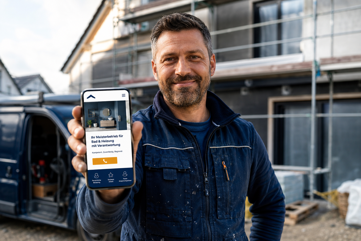 Handwerker-Website Mobile-Optimierung: So gewinnst du Kunden auf dem Smartphone in 2026