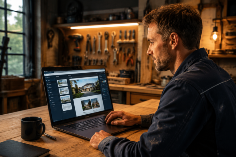 Handwerker-Websites mit KI-Tools erstellen: Schritt-für-Schritt-Anleitung ohne Programmierkenntnisse