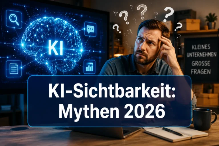 KI-Sichtbarkeit: Die größten Missverständnisse im Juli 2026