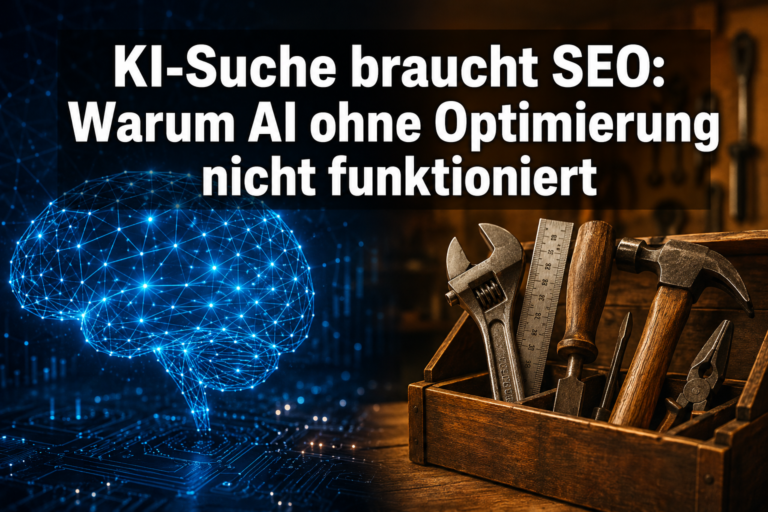 KI-Suche braucht SEO: Warum AI ohne Optimierung nicht funktioniert