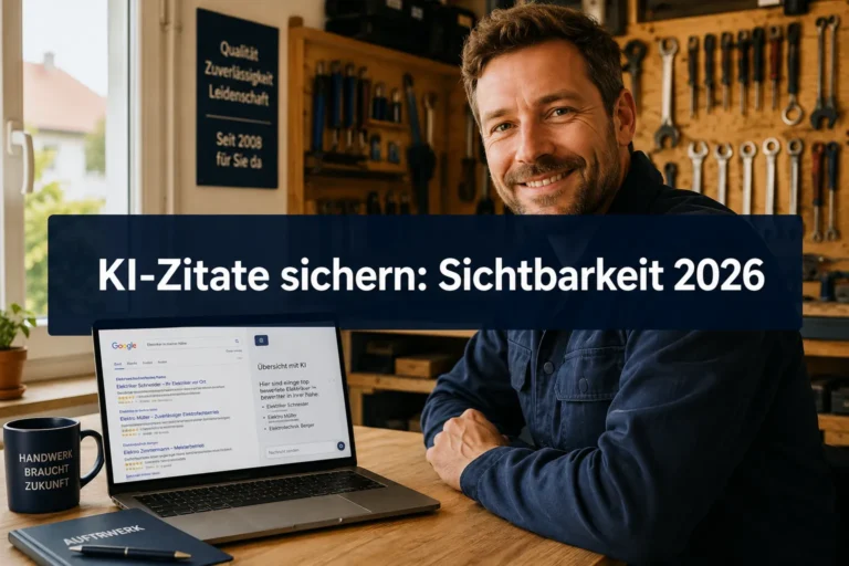 KI-Zitate sichern: So verbessern kleine Unternehmen ihre Sichtbarkeit 2026