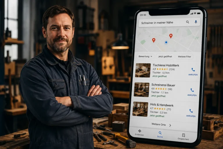 Konkurrenzanalyse für Handwerker: So überholst du lokale Mitbewerber in Google und im Map Pack