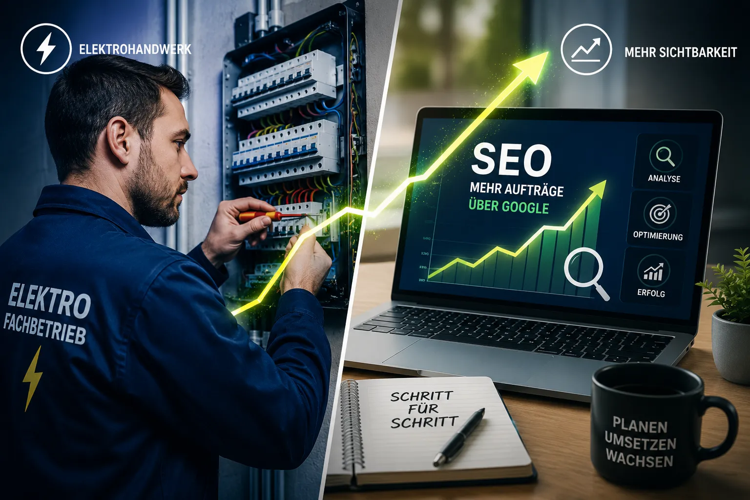 SEO für Elektrohandwerk: Schritt-für-Schritt-Leitfaden zu mehr Aufträgen aus Google