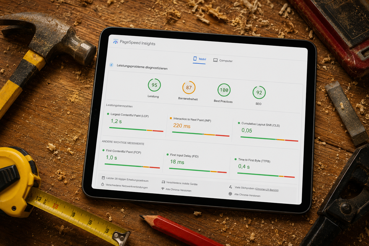 Verlieren langsame Handwerker-Websites Kunden, bevor diese anrufen?