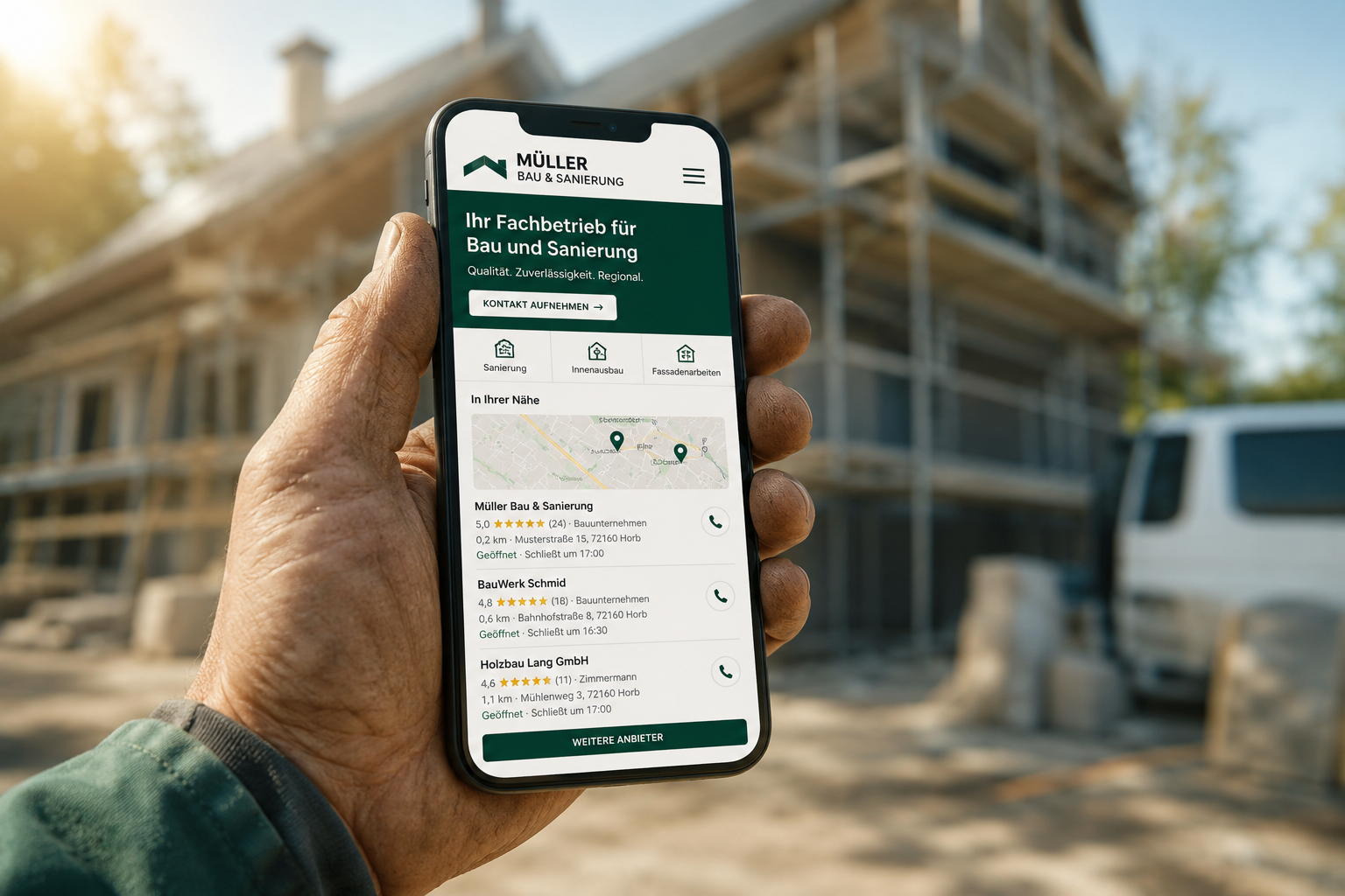 Warum ist eine mobilfreundliche Handwerker-Website so wichtig?