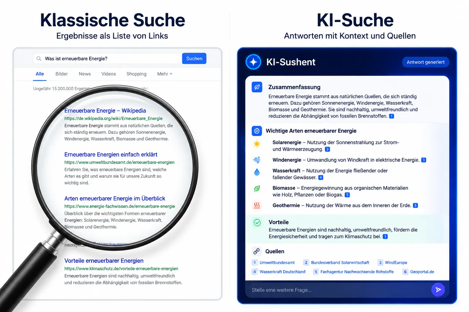 Was ist KI-Suche und wie funktioniert sie?