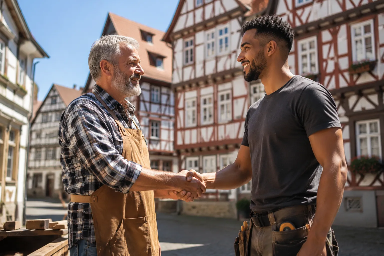 Wie baue ich Partnerschaften mit anderen Handwerksbetrieben auf?