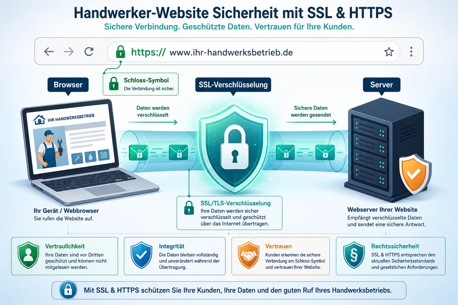 Wie installiere ich SSL auf meiner Website, und kann ich das selbst
