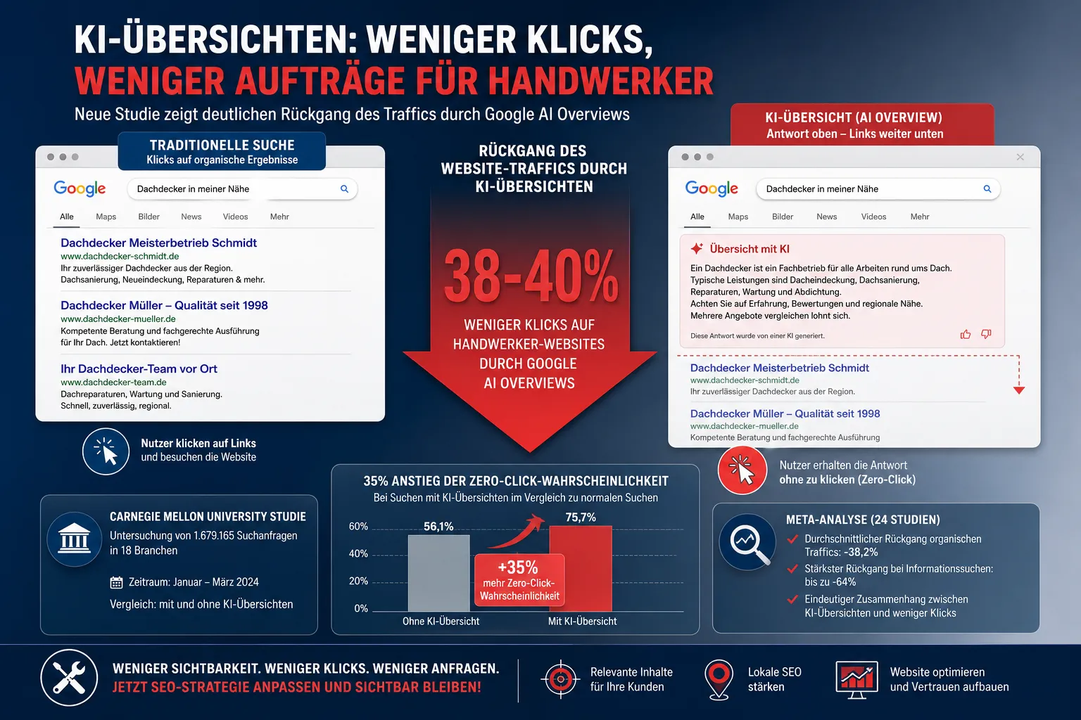 Wie kommt man als Handwerker in Featured Snippets und Antwortboxen?