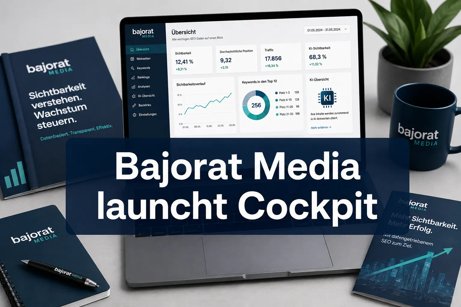 Bajorat Media launcht "Cockpit": KI-SEO-Plattform für KMU im August 2026