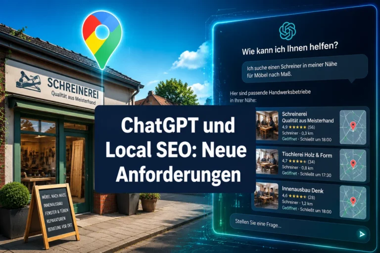 ChatGPT und Local SEO: Neue Anforderungen für kleine Unternehmen im August 2026