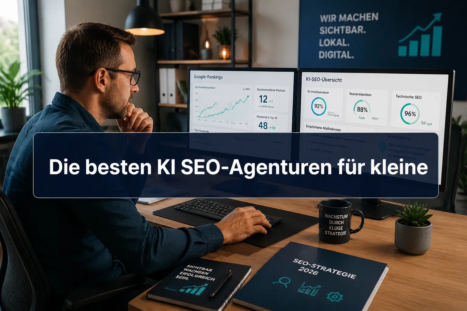 Die besten KI SEO-Agenturen für kleine Unternehmen 2026