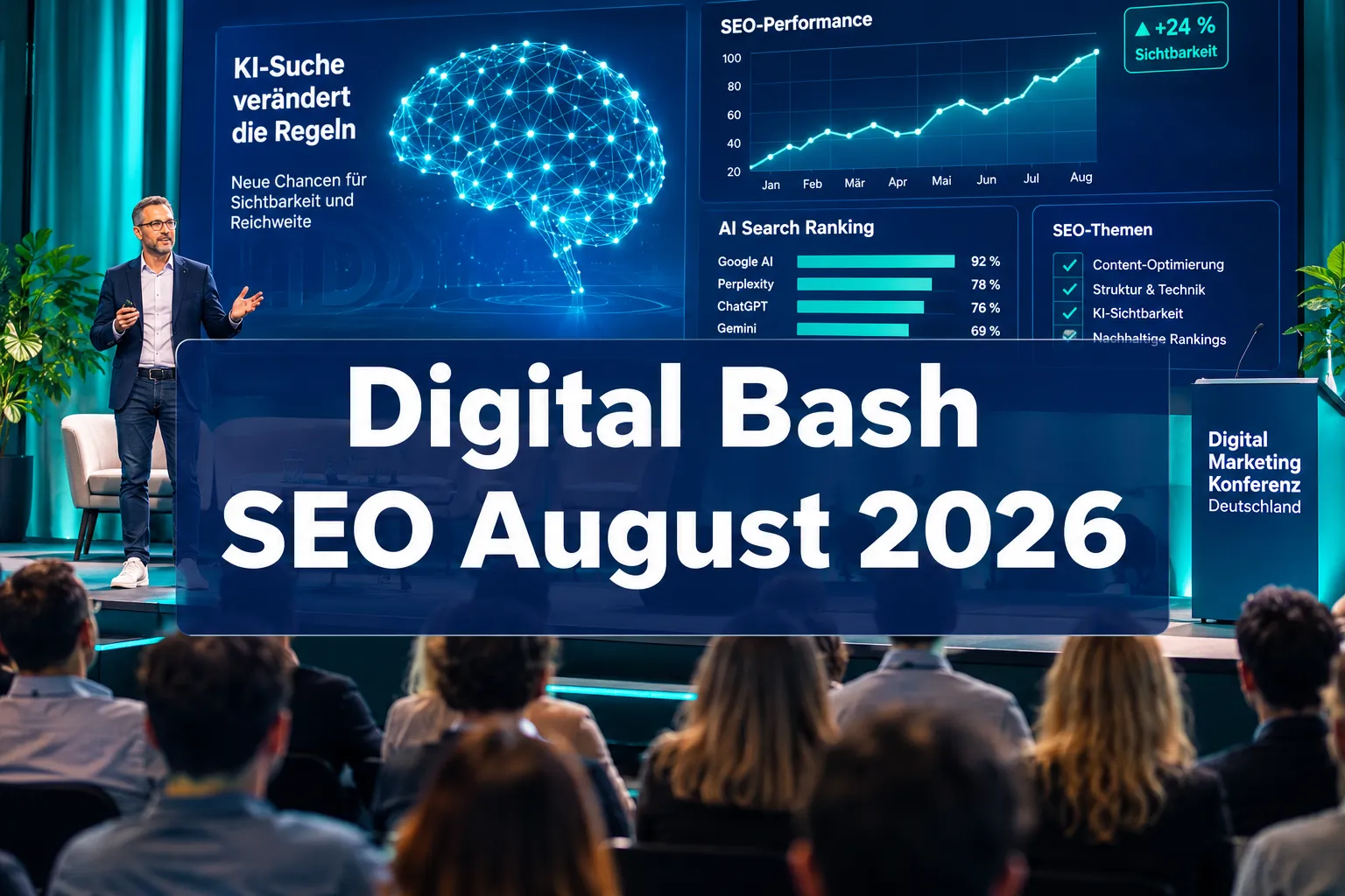 Digital Bash SEO August 2026: KI-gestützte Optimierung für Unternehmen