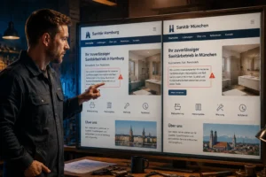 Duplicate Content auf Handwerker-Websites mit mehreren Standorten: Lokale Rankings retten ohne Penalty