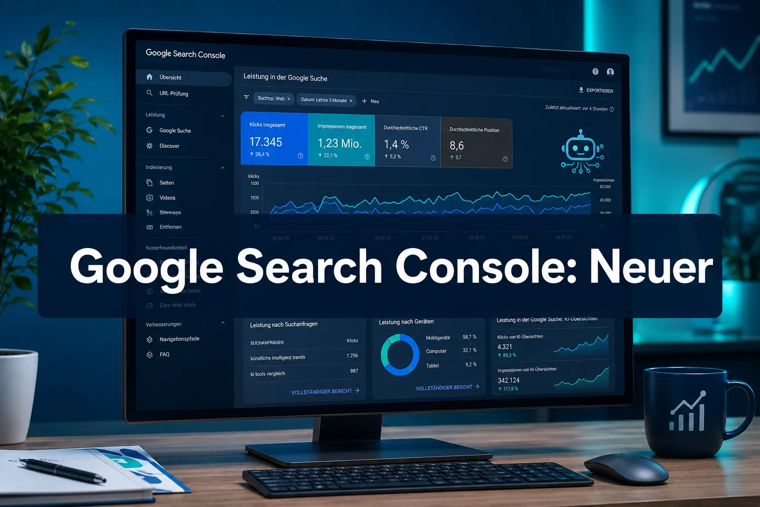 Google Search Console: Neuer AI-Performance-Report für SEOs (August 2026)