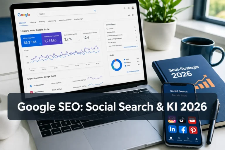 Google SEO: Social Search Daten für alle und KI-erkannte Seiten ranken schlechter (August 2026)