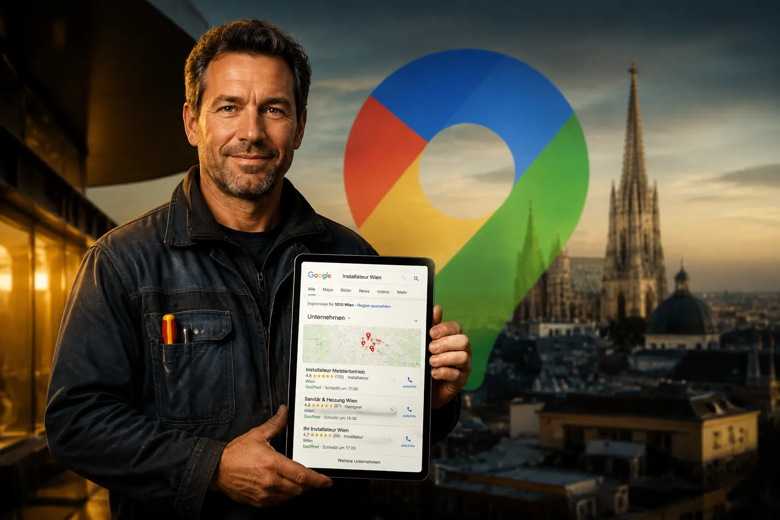 Handwerker-SEO in Österreich: Wie Betriebe in Wien, Graz und Salzburg lokal besser ranken