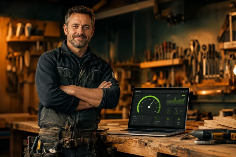 Handwerker-Website-Geschwindigkeit & Core Web Vitals: Technische SEO-Praxis 2026 für mehr Anfragen