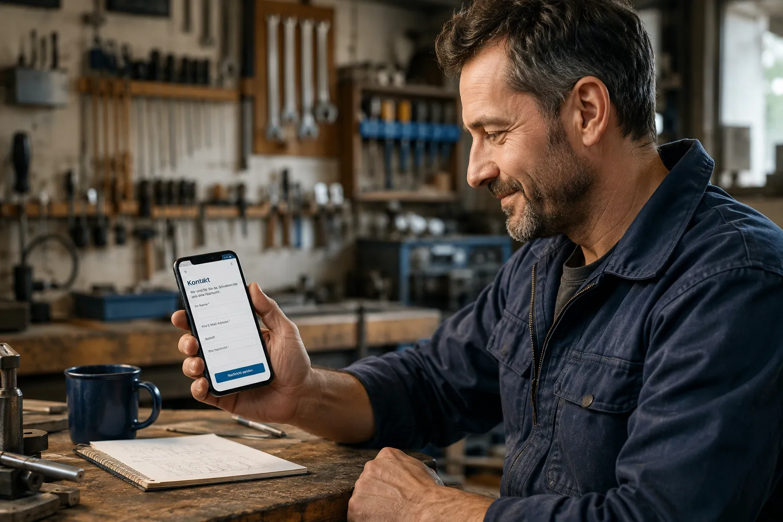 Handwerker Website Kontaktformular optimieren: Mehr Anfragen statt Abbrüche