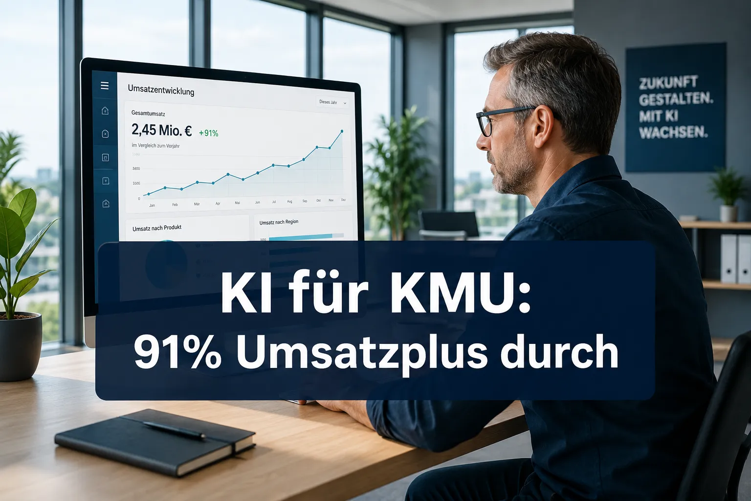 KI für KMU: 91% Umsatzplus durch Künstliche Intelligenz im August 2026