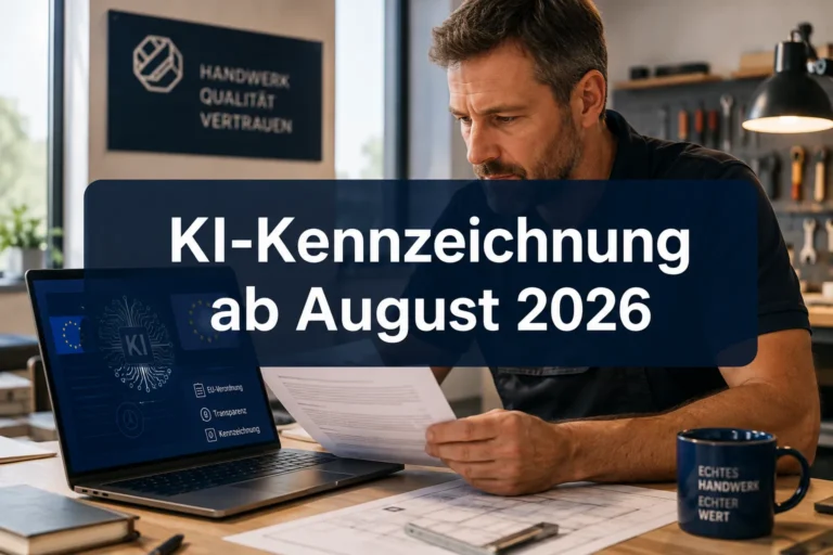 KI-Kennzeichnungspflichten für kleine Unternehmen ab August 2026