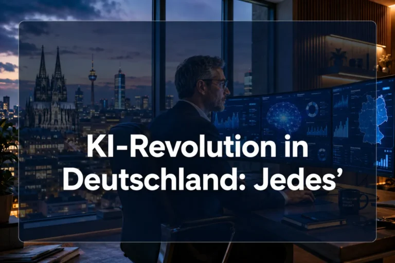 KI-Revolution in Deutschland: Jedes vierte KMU setzt auf generative KI (August 2026)