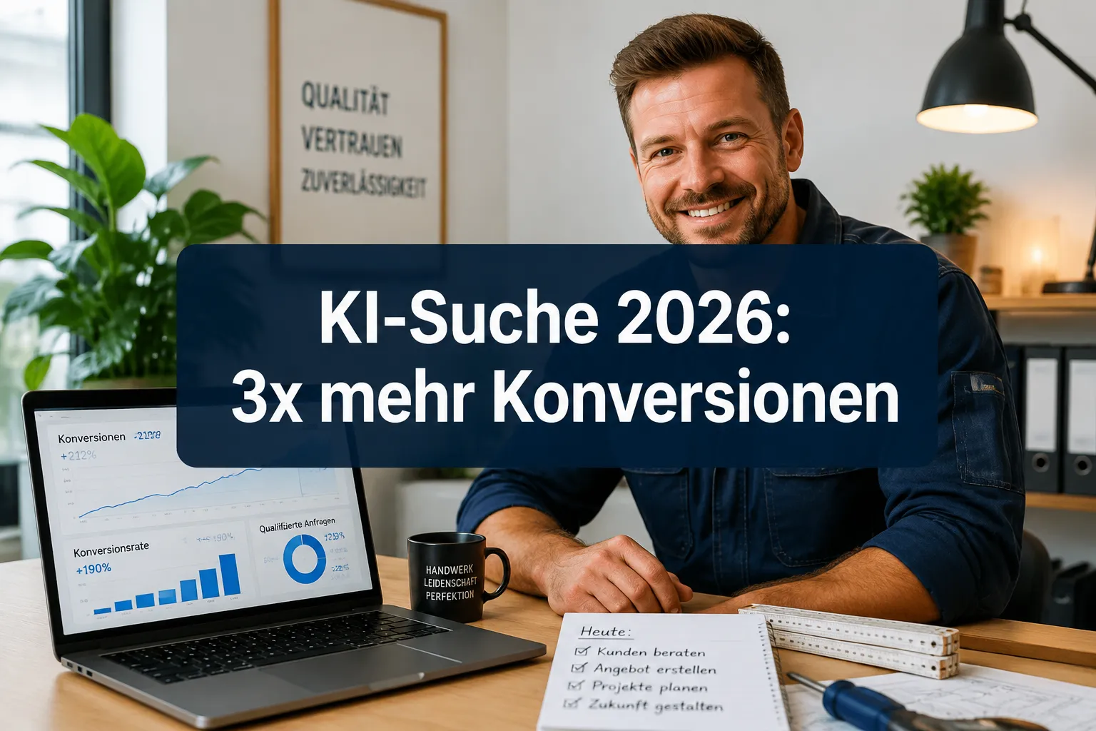 KI-Suche 2026: Dreifach höhere Konversionsraten für KMU