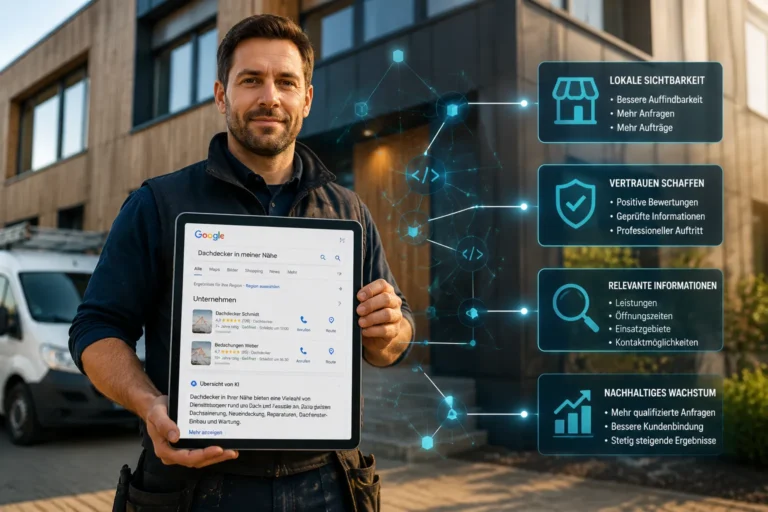 Schema Markup für Handwerker: Mit strukturierten Daten zu mehr Sichtbarkeit in der lokalen Suche