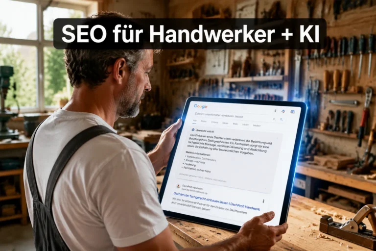 SEO für Handwerker in Zeiten von KI-Überblicken und Generative Engine Optimization (GEO)