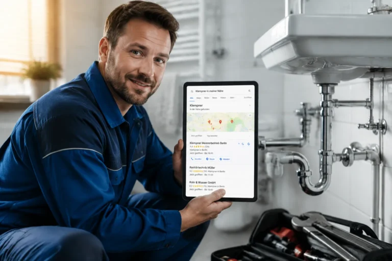 SEO für Klempner 2026: So gewinnen Installateure dauerhaft Neukunden über Google