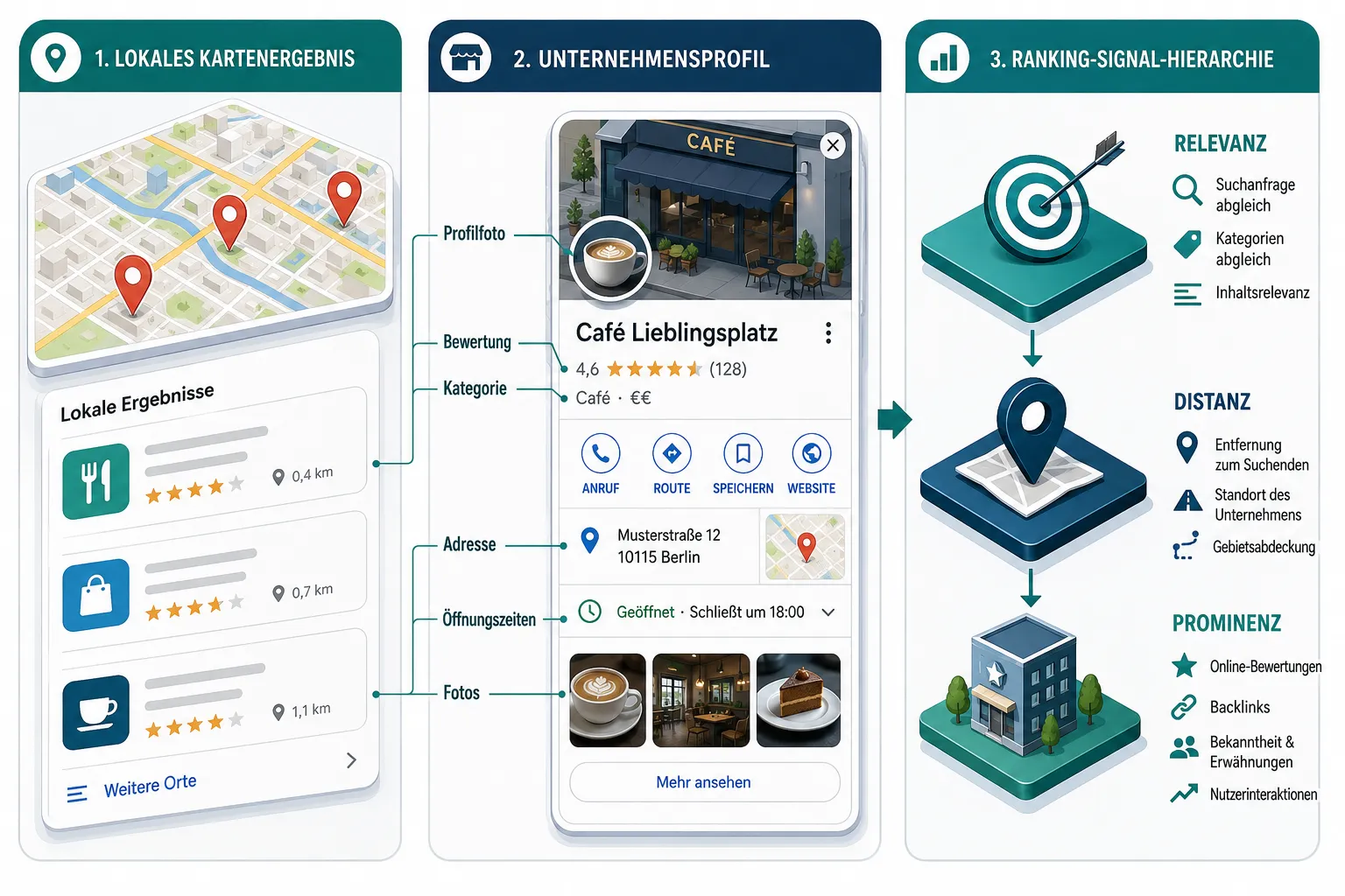 Was ist das Google Local Pack und wie funktioniert es?