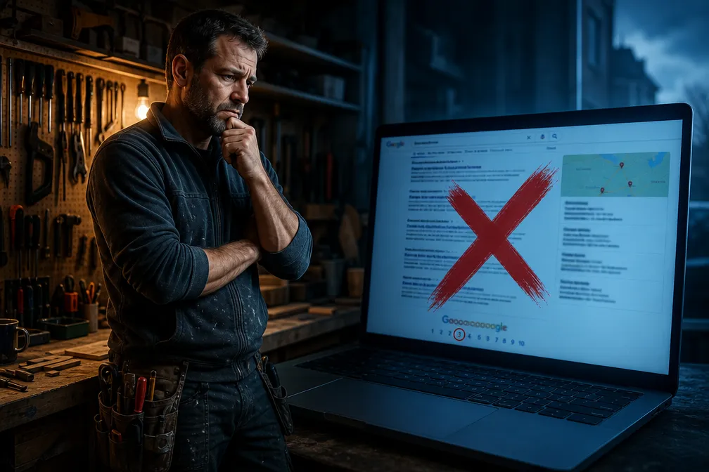 SEO-Fehler auf Handwerker-Websites: Die 10 häufigsten Ranking-Killer und wie Sie sie beheben