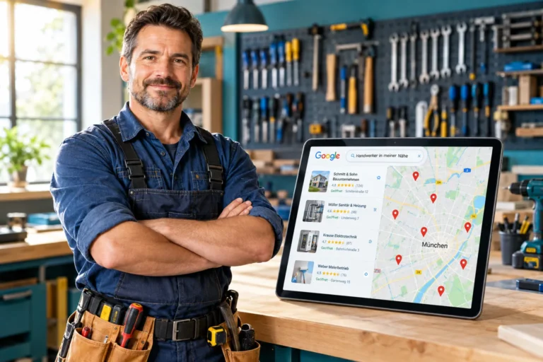 SEO-Software für Handwerker: Die besten Tools für lokale Rankings, Bewertungen und Projekt-Content