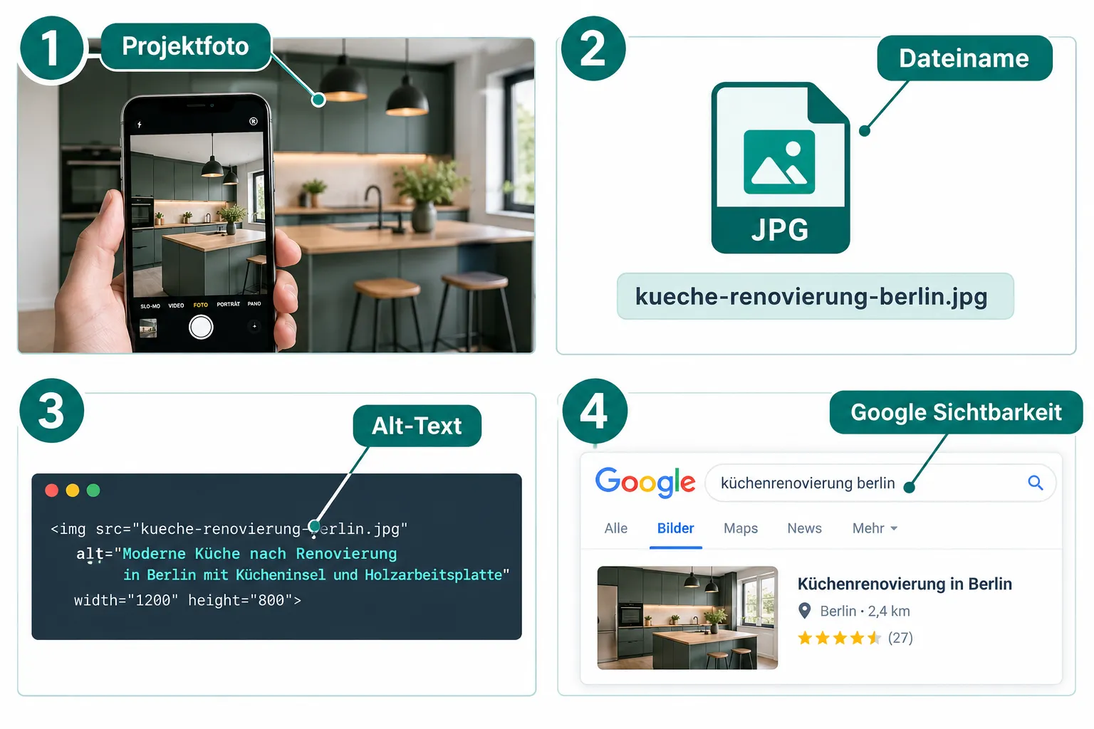 Was ist Bilder-SEO und warum ist es für Handwerker-Websites wichtig?