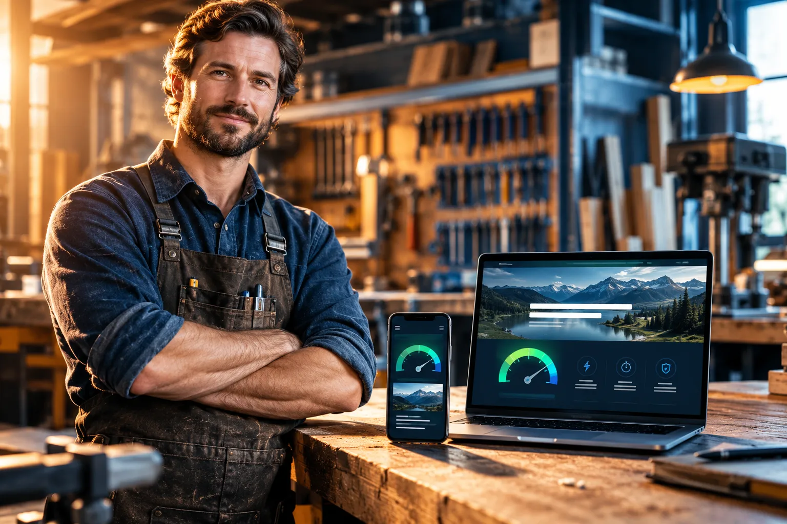 Website-Geschwindigkeit für Handwerker verbessern: Technische Quick Wins jenseits von Core Web Vitals