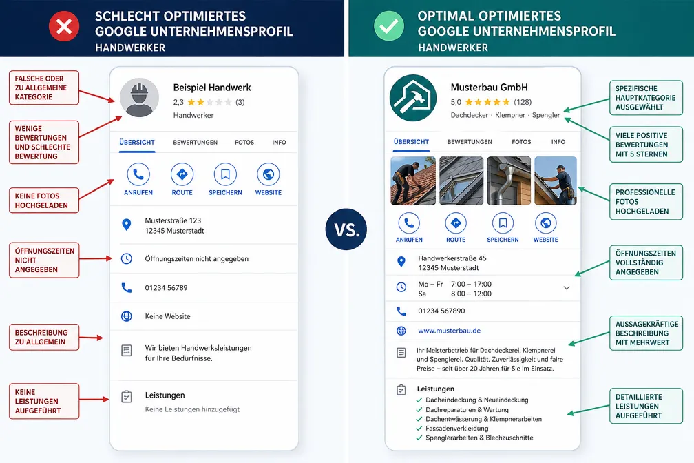 Wie fügt man Fotos und Videos zum Google Business Profile hinzu?