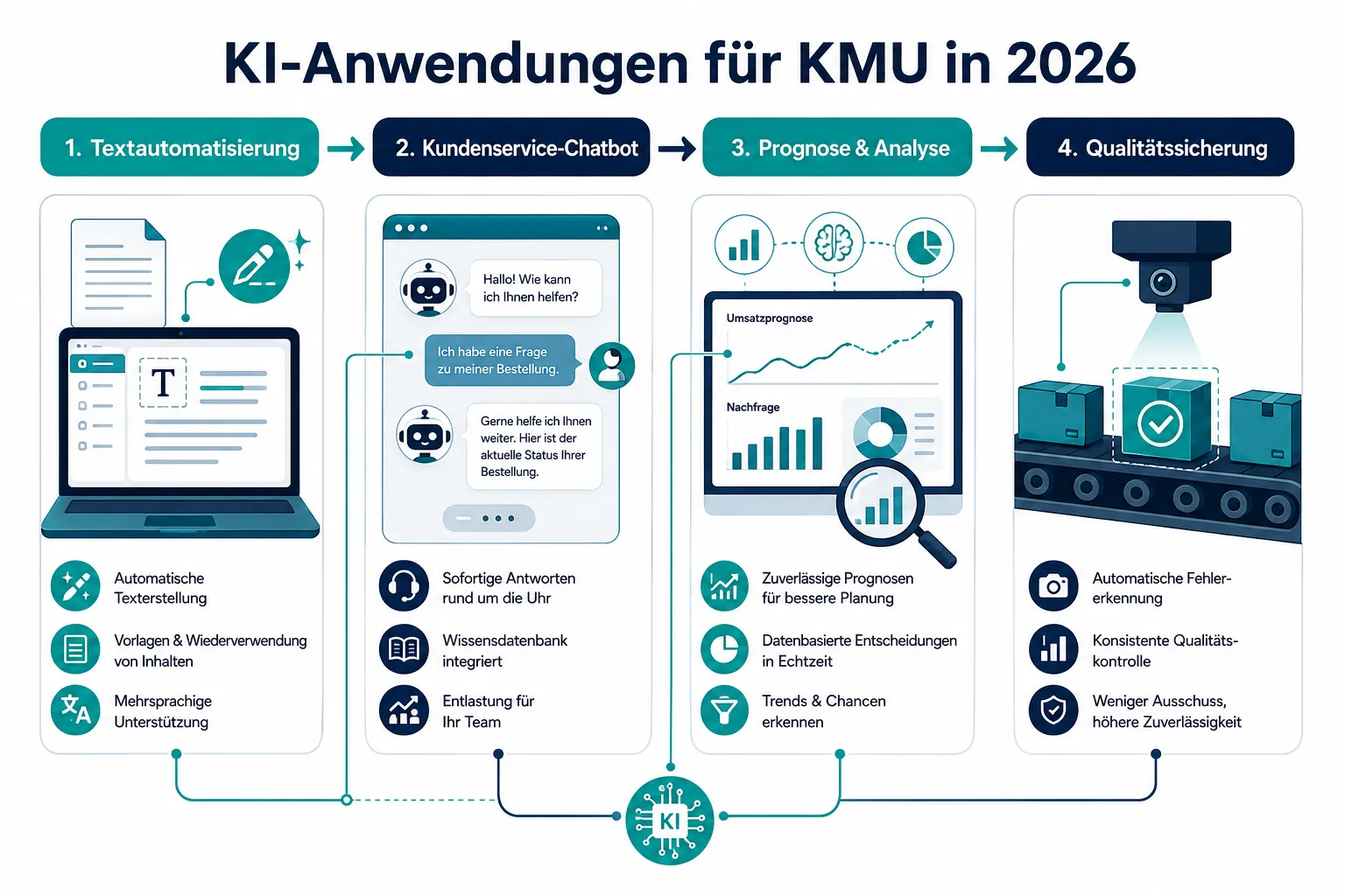 Wie hat sich der KI-Hype seit 2024 für kleine Unternehmen verändert?